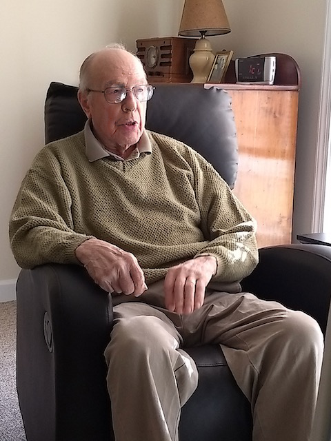 Dad in his Room